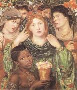 Dante Gabriel Rossetti The Bride (mk09) Germany oil painting artist